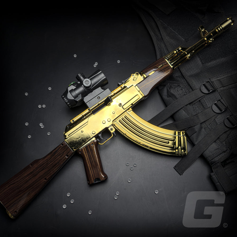AK-47 Gel Blaster gold