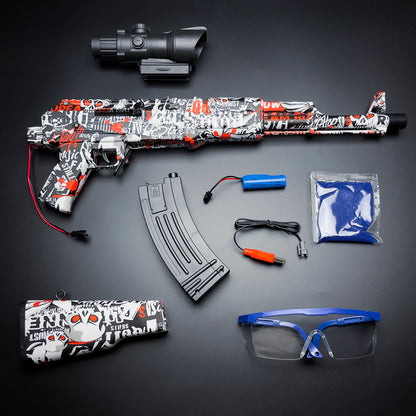 AK-47 Gel Blaster red accessories